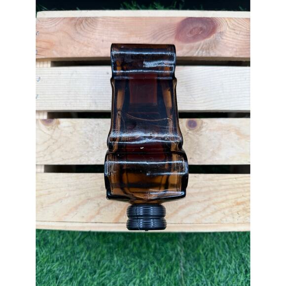 Vintage Brown Avon Sterling Six Car Leather After Shave Bottle – 7 oz - Picture 6 of 7